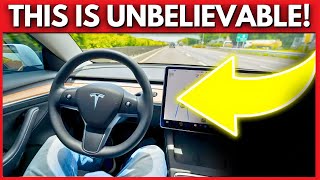 Tesla’s SELFDRIVING CAR Leaves Drivers SPEECHLESS [upl. by Iverson]