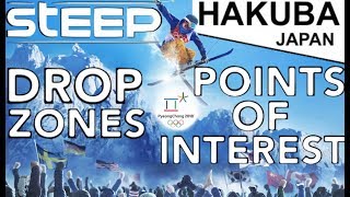 STEEP Asia Drop zones amp Points of interest HAKUBA  JAPAN [upl. by Calysta734]