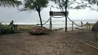 Cyclone Kyarr Goa Majorda Beach [upl. by Gray]