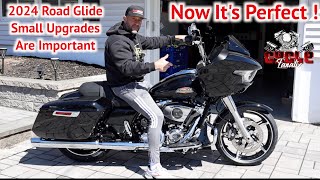 2024 Harley Davidson Road Glide Inexpensive First Mods  cyclefanatix harleydavidson [upl. by Tailor439]