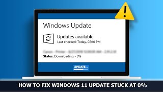 How to Fix Windows 11 Update Stuck at 0 Percent Problem  Easy fix Windows Update Stuck [upl. by Bambi]