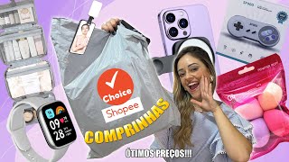 COMPRINHAS NA CHOICE A LOJA MAIS BARATA DA SHOPEE  A MELHOR COMPRA SHOPEE BARATO COM QUALIDADE [upl. by Whitford]