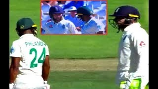 Jos Buttler escapes with fine after Vernon Philander knobhead jibe Watching [upl. by Inalawi935]