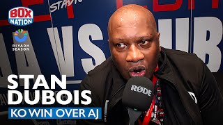 quotYOU ARE ALL QUIET NOWquot  Daniel Dubois Father Exclusive Reaction To AJ Win [upl. by Sisxela]