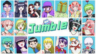 Jumble  Youtuber 19인 Edition ♬ 진자림X아이템의 인벤토리X성수커플X김스카이X휴복X하나나X지라라X더빙레이디X민초여왕X보라X정혜일X앵무네비니X뼝아리X아구이뽀 [upl. by Weisberg]