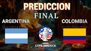 Prediccion Argentina vs Colombia Copa America 2024 FINAL [upl. by Donavon837]