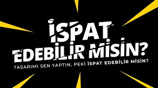 quotTASARIMI SEN YAPTIN PEKİ İSPAT EDEBİLİR MİSİNquot [upl. by Ruckman]