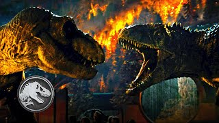 Jurassic World Dominion  T Rex vs Giganotosaurus [upl. by Roderick613]