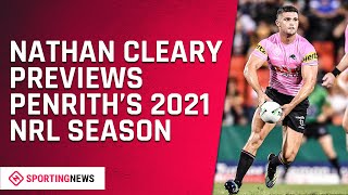 Nathan Cleary previews Penriths season  Press Conference  Penrith Panthers  NRL 2021 [upl. by Adis]