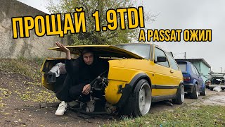 Снятие Головы Golf 2 19 TDI 19tdi умер  ставим Голову Passat B3 [upl. by Nroht]