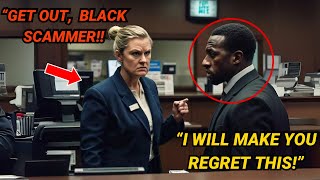 RACIST BANK MANAGER Refuses Service To BLACK MILLIONAIRE Unaware of The DAMAGE Shes About To [upl. by Paluas]