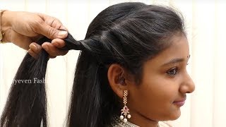 3 Simple amp Cute Hairstyles for ShortMedium Hair  Best Hairstyles for Girls  Hairstyle Tutorials [upl. by Atiuqrahc]