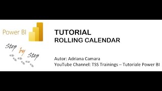 Tutorial Rolling Calendar in Power BI [upl. by Charmaine]