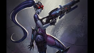 Overwatch Widowmaker Montage  Diamond  Quickplay Moments [upl. by Sergias]