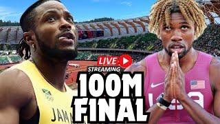 100M MEN’S FINAL LIVE Paris 2024 Olympics Watchalong [upl. by Pleione]