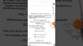 chemical dosimetry [upl. by Kendy]