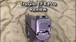 Glock 43 Upgrade Part 6 TruGlo TFX Pro Sight [upl. by Aninnaig]