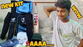 yash bhai ne 🥰 new kit lyle  yash bhai new academy join  in cricket 🏏 vlog  4 [upl. by Aihtyc]