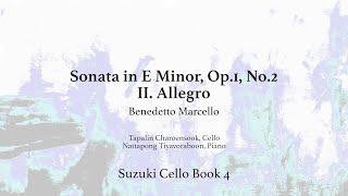 B Marcello Allegro from Sonata in E Minor Op1 No2 [upl. by Ymmak]