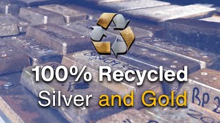 100 Recycled Gold and Silver Bullion [upl. by Uahc]