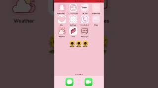 Tutorial on the pink apps😁 [upl. by Shawnee]