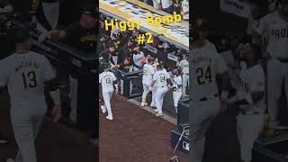 Kyle Higashioka HR2 Postseason 2024 mlb baseball mlbplayoffs homerun wildcard sandiegopadres [upl. by Ahsetan]