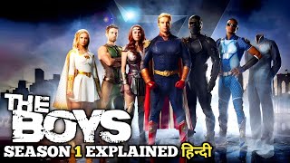 The Boys 2019 Full SEASON 1 All Episodes Explained in Hindi  Series Explored [upl. by Elbring]