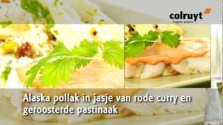 Alaska pollak in jasje van rode curry [upl. by Nytsirt999]