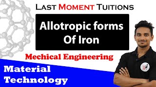 Allotropic forms Of Iron  Material Technology Lectures In Hindi [upl. by Adaiha]