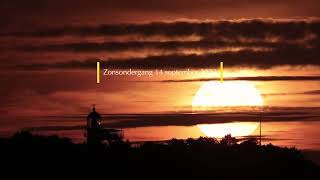 Zonsondergang Vuurtoren Vlieland  4K [upl. by Aiket48]