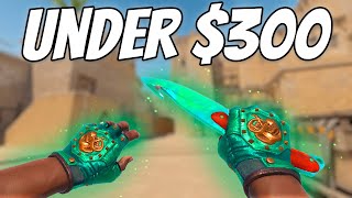 The BEST Knife amp Glove Combos Under 300  The Best Cheap CS2 Skins 2024 [upl. by Aisel]