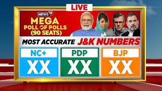 Jammu And Kashmir Exit Polls 2024 LIVE  Jammu Kashmir Assembly Elections  Jammu and Kashmir LIVE [upl. by Gnort]