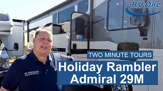 Holiday Rambler Admiral 29M Motorhome Tour [upl. by Yreffej]