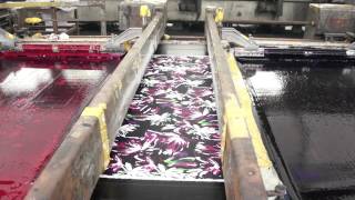 Printed Fabric Production [upl. by Sigismundo]