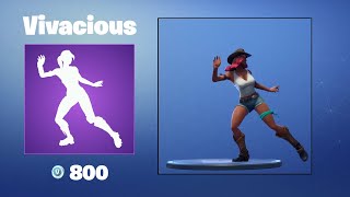 Vivacious  Fortnite Emote [upl. by Bickart]