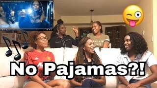 quotSin Pijamaquot Becky G and Natti Natasha Official Music Video REACTION [upl. by Christoper]