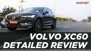 Volvo XC60 India Review in Hindi  Stylish SUV  MotorOctane [upl. by Adiahs]