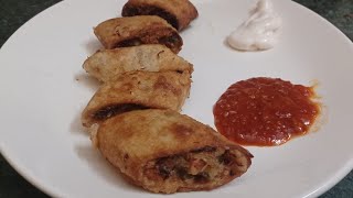 Veg Spring Roll RecipesHome Made Spring Roll streetfood viral shortsvideo [upl. by Loggia]