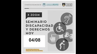 Seminario Discapacidad y Derechos hoy  0408 [upl. by Craggie]