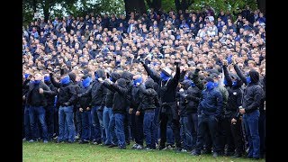 Fußballderby HSV  Fanmarsch [upl. by Yard]