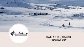 Hamax Outback Skiing Kit [upl. by Justen]