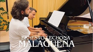 Ernesto Lecuona  quotMALAGUEÑAquot arr Luis Sucra  Dombrova Piano Duo [upl. by Bria]