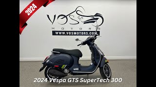 2024 Vespa GTS SuperTech 300  V6212 [upl. by Dougall711]