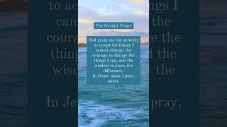 Serenity Prayer prayer [upl. by Patrizio]