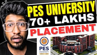 PES University Bangalore  70 Lakhs Placements 😍 FeeS  Admission Process  PESSAT Cutoff [upl. by Kath]