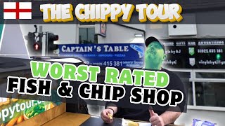 Chippy Review 16  Worst Chippy In Cheshire The Captains Table In Warrington [upl. by Ahtelahs702]