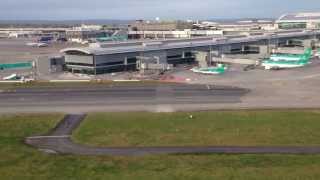 Landing at Dublin Airport Ireland [upl. by Mela]