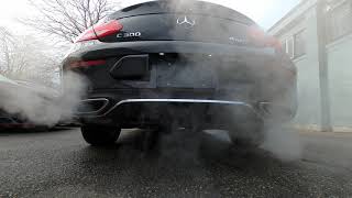 2019 Mercedes Benz c300 Exhaust PURE SOUND [upl. by Coheman234]