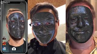 FaceMagic Realtime Facial Detail Effects on Mobile [upl. by Terraj]