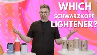 Which Lightener to Use When 💃 The Breakdown w Ian  Schwarzkopf Professional [upl. by Fulviah]